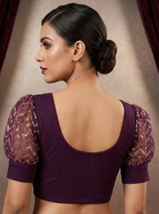Crafted To Glow-Stretchable Knitted Blouse