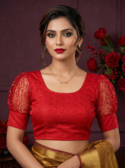 Crafted To Glow-Stretchable Knitted Blouse
