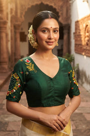 A Bloom To Remember Handwork Blouse