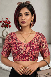 Prakriti Kalamkari Printed Blouse