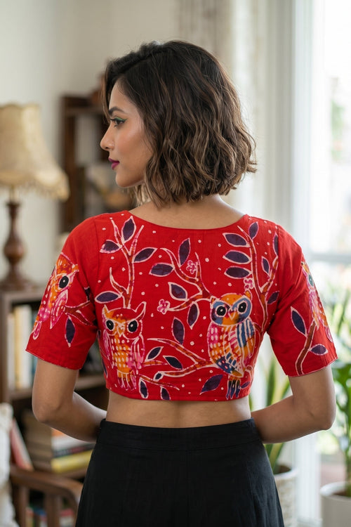 Signature Bird Blouse