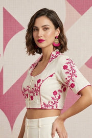 Royal Vine Embroidery - Designer Blouse