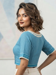 Retro Romance (Designer Cotton Blouse)