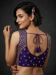 Golden Crown- Designer Blouse