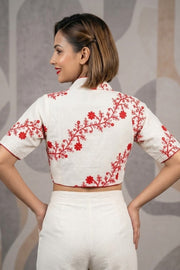 Royal Vine Embroidery - Designer Blouse