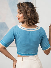 Retro Romance (Designer Cotton Blouse)