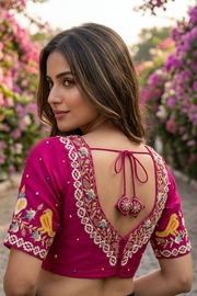 Already Famous-(Vichitra Silk Blouse)