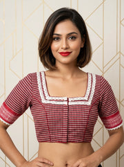 Retro Romance (Designer Cotton Blouse)
