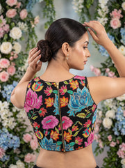 Gardenia Royale Crepe Silk Blouse