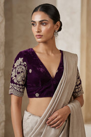 Queen Of The Evening  -Fendy Silk Blouse