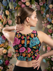 Gardenia Royale Crepe Silk Blouse