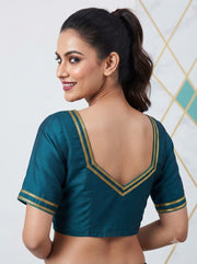 Infinite Glam Vichitra Silk Blouse