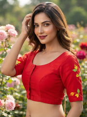Petal Symphony - Designer 3D Blouse