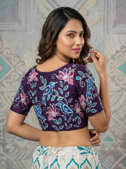 Floral Daydream- Batik Designer Blouse