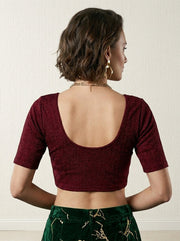 Smooth Fit-Stretchable Knitted Blouse