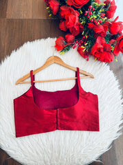The Bonedi Baddie - Solid Fancy Designer Blouse