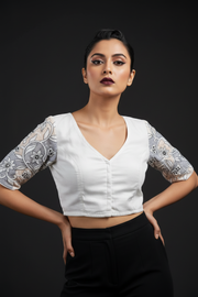Soft Thoughts-Reverse Thread  Blouse