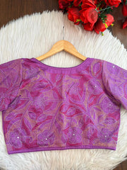 Own Way-Reverse Thread  Blouse