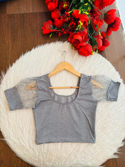 Crafted To Glow-Stretchable Knitted Blouse