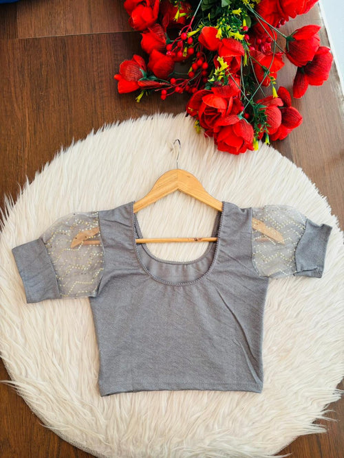 Crafted To Glow-Stretchable Knitted Blouse