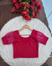Crafted To Glow-Stretchable Knitted Blouse