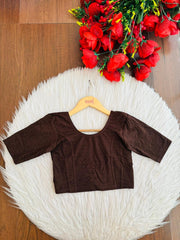Pure Form-Stretchable Knitted Blouse