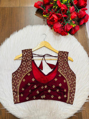 Golden Crown- Designer Blouse