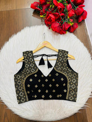 Golden Crown- Designer Blouse