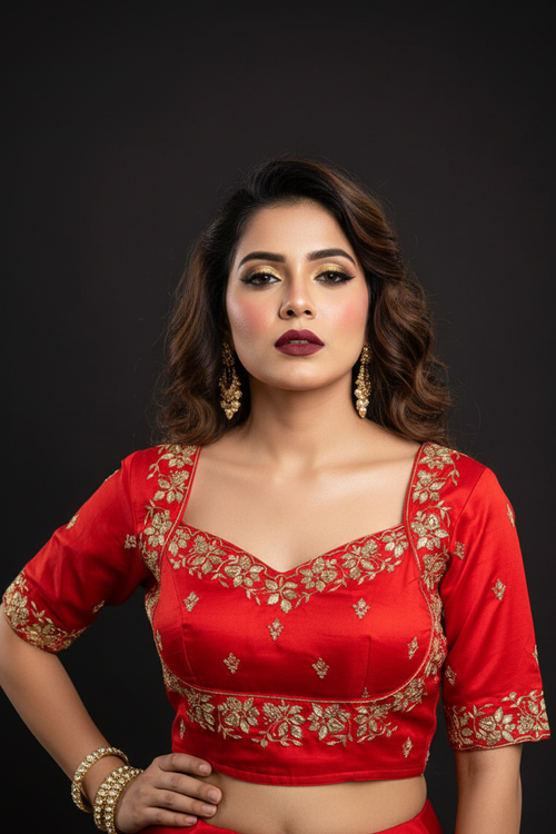 Silsila Threads of Love- Embroidered Blouse