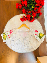 Lotus Batik -Designer Blouse