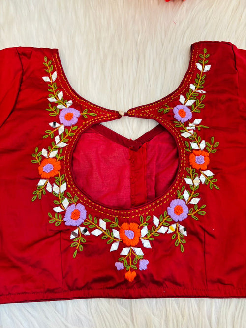 Mirror Meets Moonlight-Designer Blouse