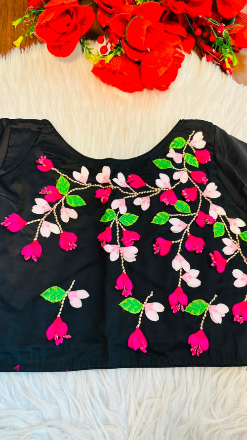 Petal Symphony - Designer 3D Blouse