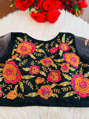 Threads of Flowers -Designer Blouse