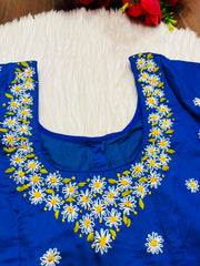 Daisy Garden  Handwork Blouse