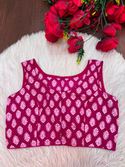 Style Syndicate Cotton Printed Blouse