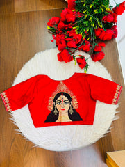 Ashtami Aradhya Designer Blouse