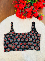 Fashion Flirt Ajrakh Print Blouse