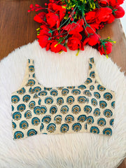 Fashion Flirt Ajrakh Print Blouse