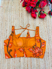 Artisan Aura kalamkari-Designer Blouse
