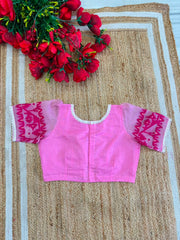 Golapi Jamdani Designer Blouse
