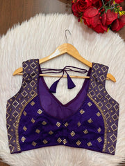 Golden Crown- Designer Blouse
