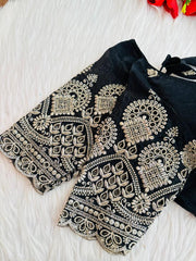 Rani Core-Fendy Silk Blouse(Black)