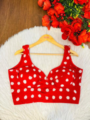 Mon Amaar Scarlet Charm Blouse