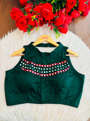 Reflection Speaks -Cotton Silk Blouse