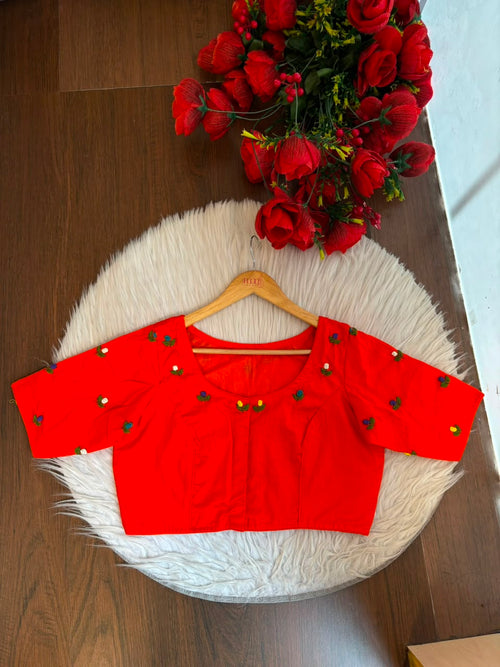 Vintage French Knot Blouse