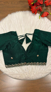 Mysterious Beauty -Fendy Silk Blouse