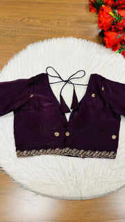 Mysterious Beauty -Fendy Silk Blouse