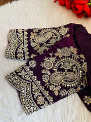 Queen Of The Evening  -Fendy Silk Blouse