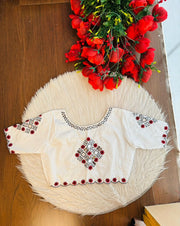 The Glass Royale -Cotton Silk Blouse