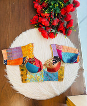 Color Carnival Boul Kantha Stitch Blouse